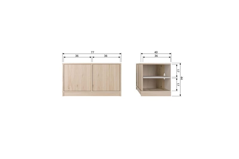 Basmodul Modulär - 44x77x40 cm - Möbler - Tv möbel & mediamöbel - TV skåp