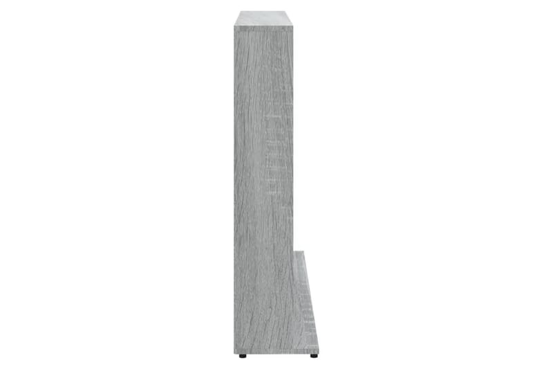 beBasic CD-hylla grå djävulen 102x23x89,5 cm konstruerat trä - Grey - Möbler - Tv möbel & mediamöbel - CD-hylla & DVD-hylla