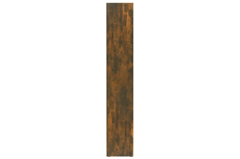 beBasic CD-hyllor 2 st rökfärgad ek 21x16x93,5 cm konstruerat trä - Brown - Möbler - Tv möbel & mediamöbel - CD-hylla & DVD-hylla