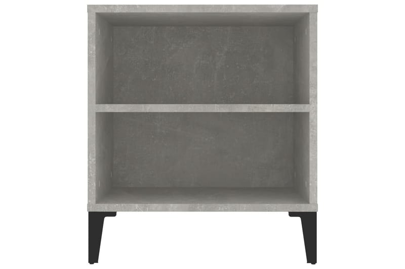 beBasic Tv-bänk betonggrå 102x44,5x50 cm konstruerat trä - Grey - TV bänk & mediabänk