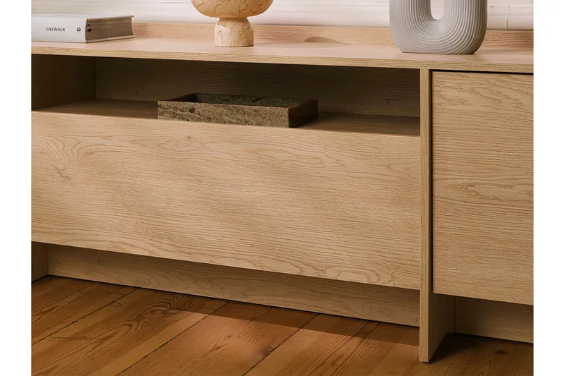 Bellia Tv-skåp 197x38 cm - Beige - Möbler - Tv möbel & mediamöbel - TV skåp