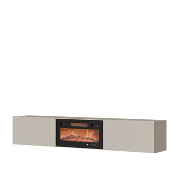 Berik Tv-bänk 180 cm - beige och svart - Möbler - Tv möbel & mediamöbel - TV bänk & mediabänk