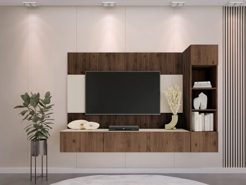 Bernice Tv-skåp 220 cm - brun - Möbler - Tv möbel & mediamöbel - TV-möbelset