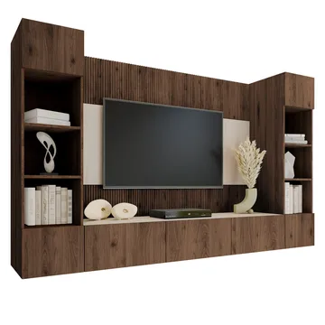Bernice Tv-skåp 260 cm - brun - Möbler - Tv möbel & mediamöbel - TV-möbelset