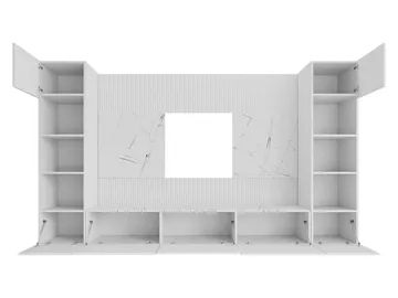 Bernice Tv-skåp 260 cm - brun - M öbler - Tv möbel & mediamöbel - TV-möbelset