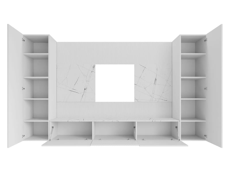 Bernice Tv-skåp 260 cm - brun - Möbler - Tv möbel & mediamöbel - TV-möbelset