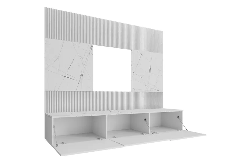 Bernice Tv-skåp 38x150 cm - Svart - Möbler - Tv möbel & mediamöbel - TV-möbelset