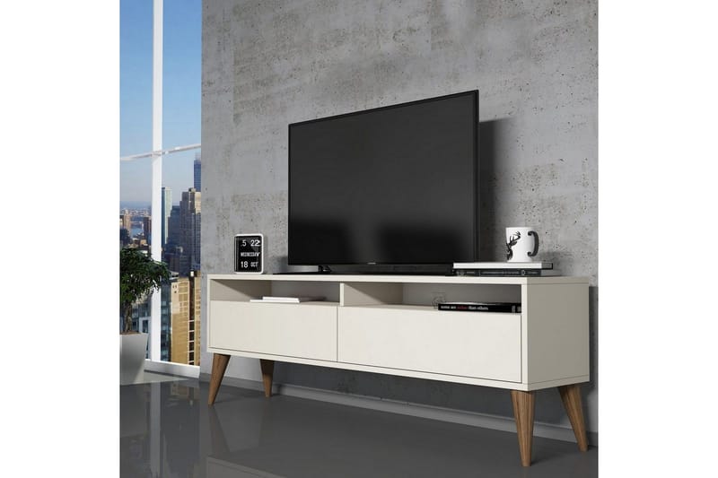 Bexheti Tv-bänk 150 cm - Cream - Möbler - Tv möbel & mediamöbel - TV bänk & mediabänk