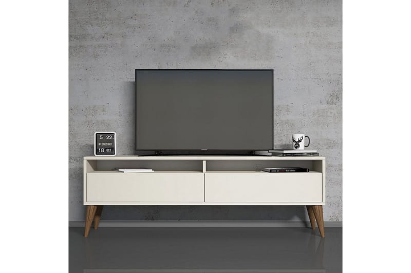 Bexheti Tv-bänk 150 cm - Cream - Möbler - Tv möbel & mediamöbel - TV bänk & mediabänk