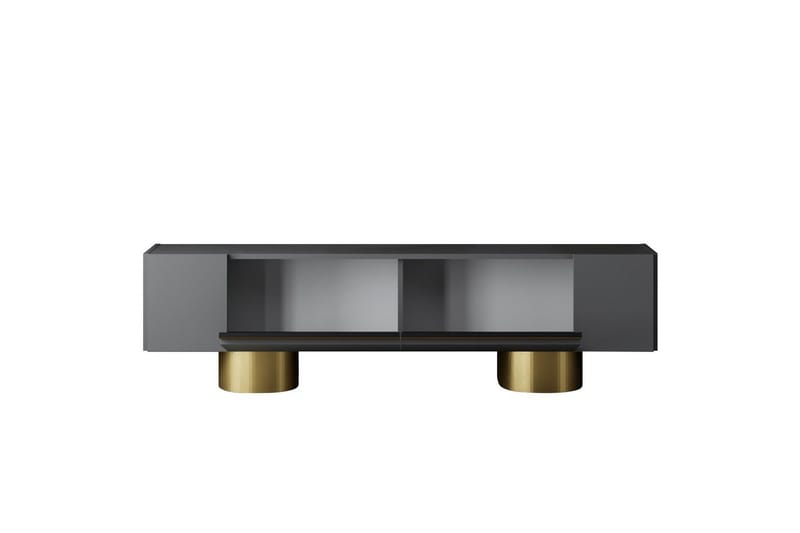 Bohem Tv-bänk 180 cm - Guld/Antracit - Möbler - Tv möbel & mediamöbel - TV bänk & mediabänk