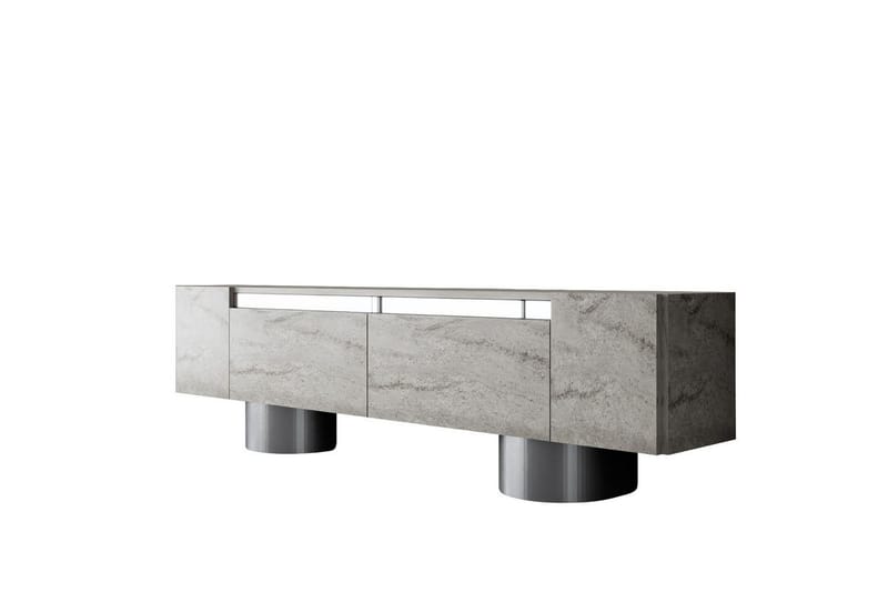 Bohem Tv-bänk 180 cm - Natur/Silver - Möbler - Tv möbel & mediamöbel - TV bänk & mediabänk