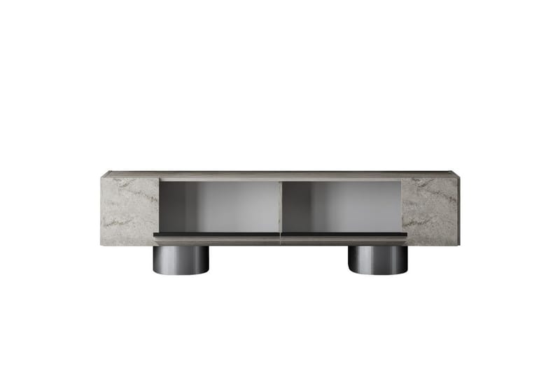 Bohem Tv-bänk 180 cm - Natur/Silver - Möbler - Tv möbel & mediamöbel - TV bänk & mediabänk