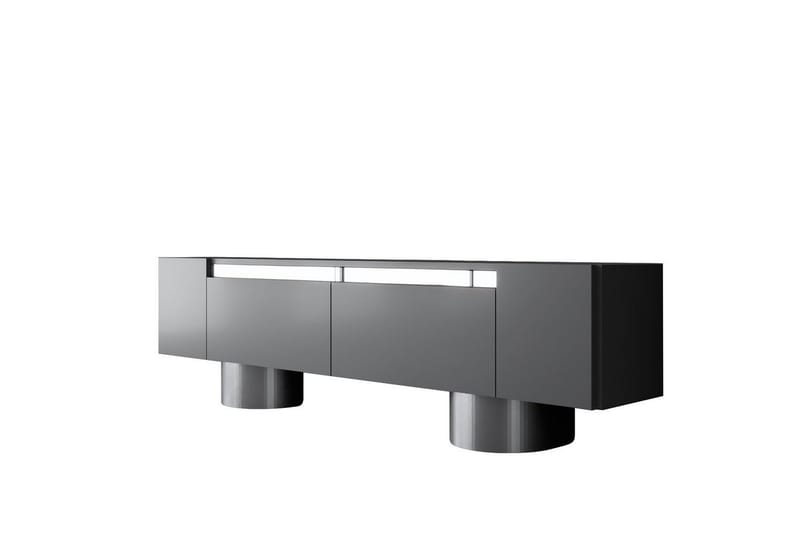 Bohem Tv-bänk 180 cm - Silver/Antracit - Möbler - Tv möbel & mediamöbel - TV bänk & mediabänk