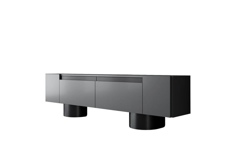 Bohem Tv-bänk 180 cm - Svart/Antracit - Möbler - Tv möbel & mediamöbel - TV bänk & mediabänk