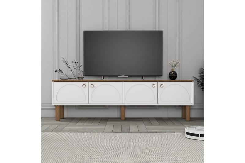 Bohem Tv-bänk 180 cm - Vit - Möbler - Tv möbel & mediamöbel - TV bänk & mediabänk