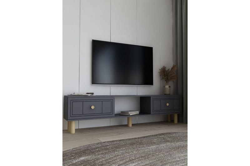 Bohem Tv-stativ 150x30 cm - Antracit - Möbler - Tv möbel & mediamöbel - Mediastativ & väggfäste