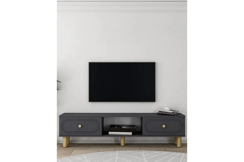Bohem Tv-stativ 150x30 cm - Antracit - Möbler - Tv möbel & mediamöbel - Mediastativ & väggfäste