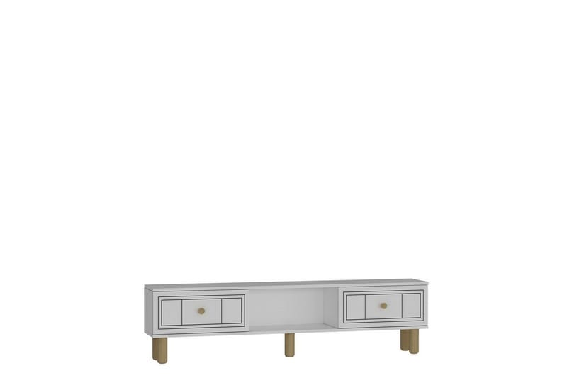 Bohem Tv-stativ 150x30 cm - Vit - Möbler - Tv möbel & mediamöbel - Mediastativ & väggfäste