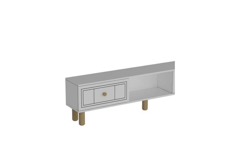 Bohem Tv-stativ 150x30 cm - Vit - Möbler - Tv möbel & mediamöbel - Mediastativ & väggfäste