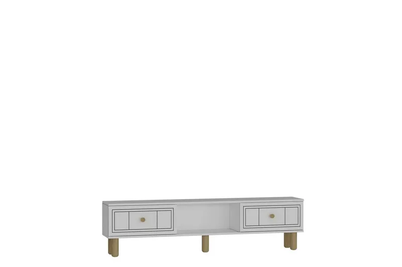 Bohem Tv-stativ 150x30 cm - Vit - Möbler - Tv möbel & mediamöbel - Mediastativ & väggfäste