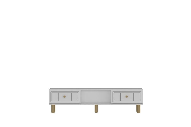 Bohem Tv-stativ 150x30 cm - Vit - Möbler - Tv möbel & mediamöbel - Mediastativ & väggfäste