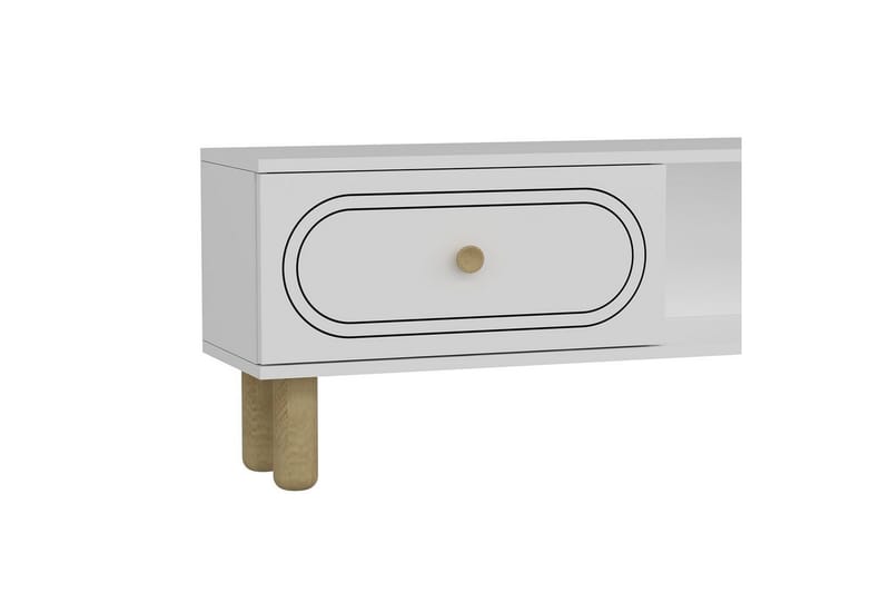 Bohem Tv-stativ 150x83 cm - Vit - Möbler - Tv möbel & mediamöbel - Mediastativ & väggfäste