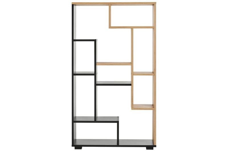 Bokhylla Alma Ljus trä, svart - Ljus trä, svart - Förvaring - Hylla - Bokhylla