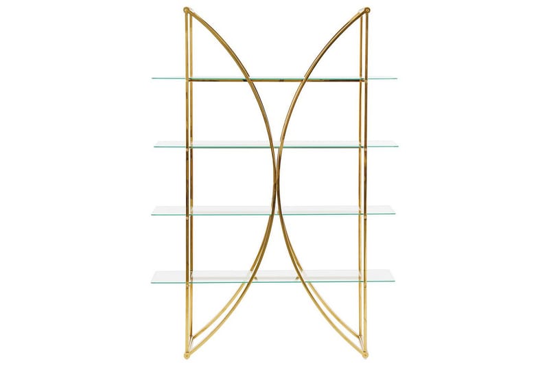 Bokhylla Hollow Guld - Guld - Förvaring - Hylla - Bokhylla