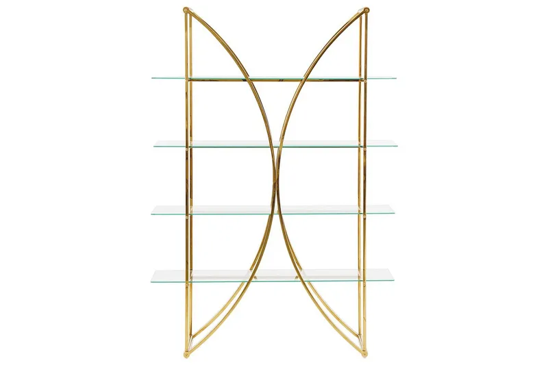 Bokhylla Hollow Guld - Guld - Förvaring - Hylla - Bokhylla