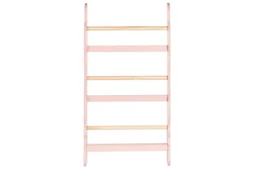 Bokhylla Rigolet Rosa, ljust trä - Rosa, ljust trä - Möbler - Barnmöbler - Förvaring barnrum - Hylla barnrum - Bokhylla barn & boklåda
