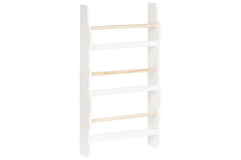 Bokhylla Rigolet Vit, ljust trä, Vit, ljust trä