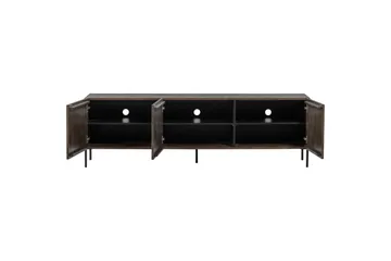 Bono Golvstående Tv Bänk 180 cm med Förvaring i Ask - Brun - Möbler - Tv möbel & mediamöbel - TV bänk & mediabänk