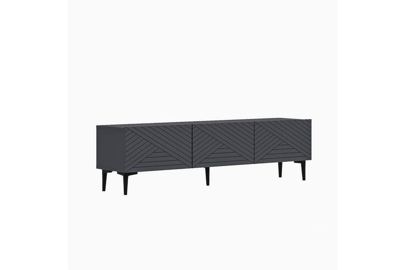 Botswana Tv-bänk 160 cm - Antracit - Möbler - Tv möbel & mediamöbel - TV bänk & mediabänk