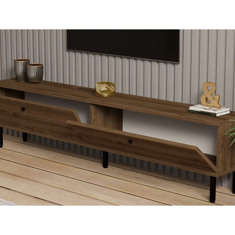 Bravic Tv-bänk 160 cm - Brun - Möbler - Tv möbel & mediamöbel - TV bänk & mediabänk