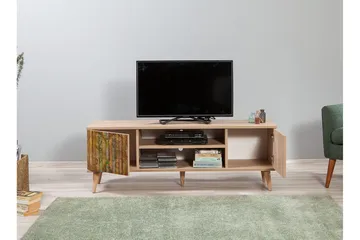 Brokind TV-Bänk 140 cm - Brun - Möbler - Tv möbel & mediamöbel - TV bänk & mediabänk
