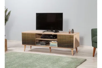Brokind TV-Bänk 140 cm - Brun - Möbler - Tv möbel & mediamöbel - TV bänk & mediabänk