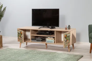 Brokind TV-Bänk 140 cm - Brun - Möbler - Tv möbel & mediamöbel - TV bänk & mediabänk