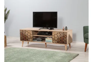 Brokind TV-Bänk 140 cm - Brun - Möbler - Tv möbel & mediamöbel - TV bänk & mediabänk
