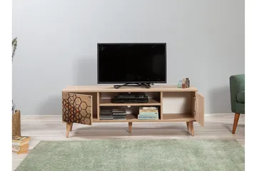 Brokind TV-Bänk 140 cm - Brun - Möbler - Tv möbel & mediamöbel - TV bänk & mediabänk