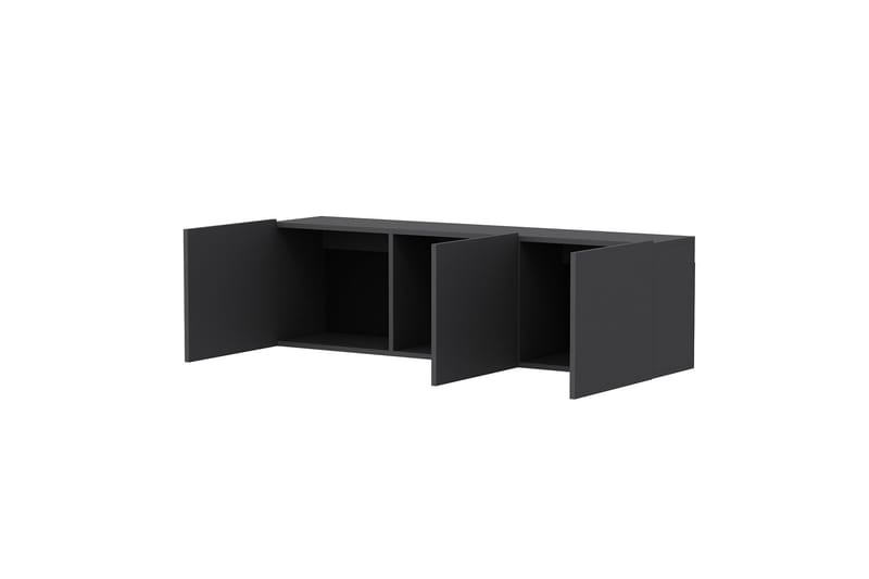 Bruce Tv-bänk 150x31 cm Svart - Hanah Home - Möbler - Tv möbel & mediamöbel - TV bänk & mediabänk