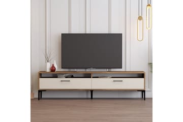 Brutorp Tv-bänk 180 cm - Valnöt/Cream - Möbler - Tv möbel & mediamöbel - TV bänk & mediabänk