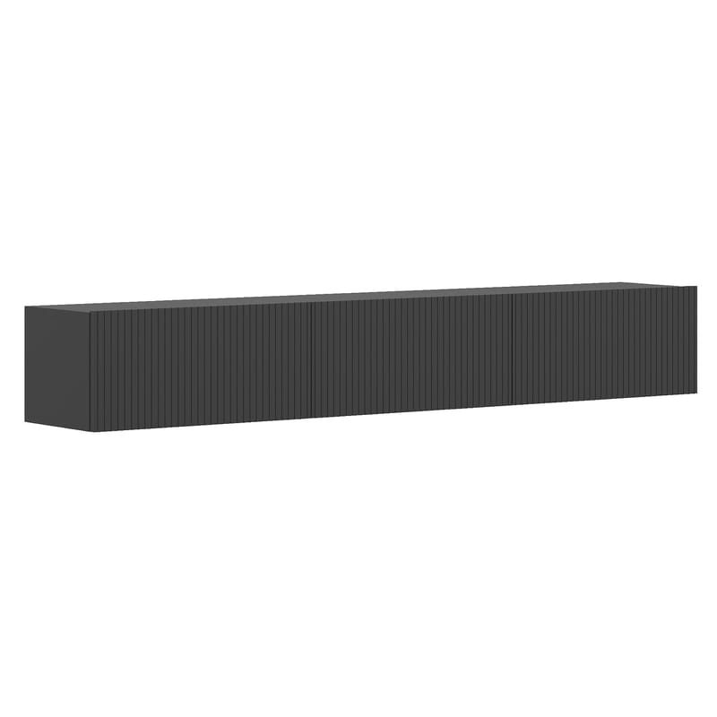 Bruveri TV-bänk 180x28,6x31,4 cm - Antracit - Möbler - Tv möbel & mediamöbel - TV bänk & mediabänk