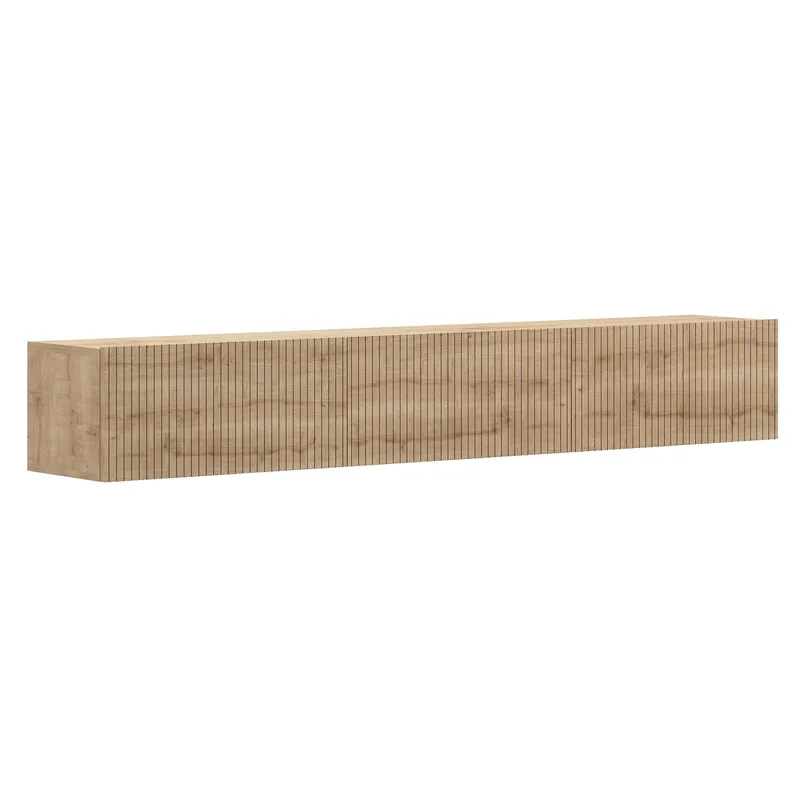 Bruveri TV-bänk 180x28,6x31,4 cm - Sapphire Oak - Möbler - Tv möbel & mediamöbel - TV bänk & mediabänk