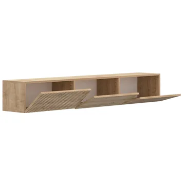 Bruveri TV-bänk 180x28,6x31,4 cm - Sapphire Oak - Möbler - Tv möbel & mediamöbel - TV bänk & mediabänk