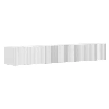 Bruveri TV-bänk 180x28,6x31,4 cm - Vit - Möbler - Tv möbel & mediamöbel - TV bänk & mediabänk