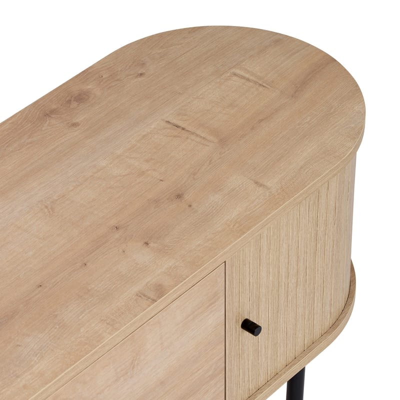 Bryric Tv-bänk 180 cm - Sapphire Oak/Svart - Möbler - Tv möbel & mediamöbel - TV bänk & mediabänk
