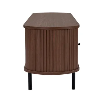 Bryric Tv-bänk 180 cm - Valnöt/Svart - Möbler - Tv möbel & mediamöbel - TV bänk & mediabänk