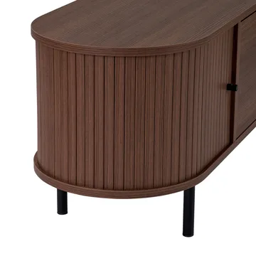 Bryric Tv-bänk 180 cm - Valnöt/Svart - Möbler - Tv möbel & mediamöbel - TV bänk & mediabänk