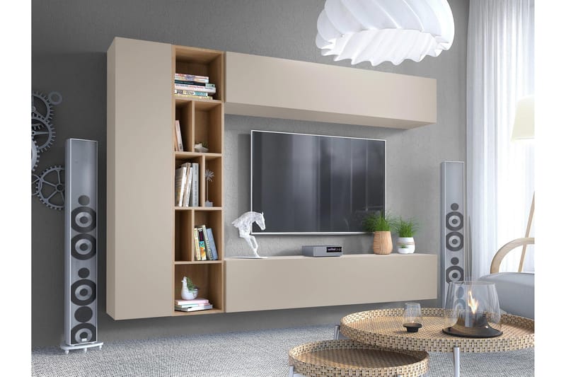Bulet Tv-möbelset 224x33 cm - Beige - Möbler - Tv möbel & mediamöbel - TV-möbelset