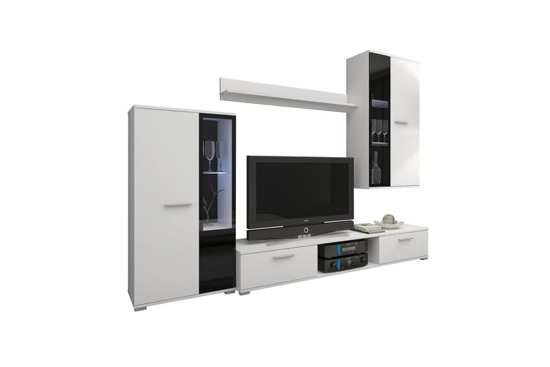Bunta Tv-möbelset 235x40 cm - Vit - Möbler - Tv möbel & mediamöbel - TV-möbelset